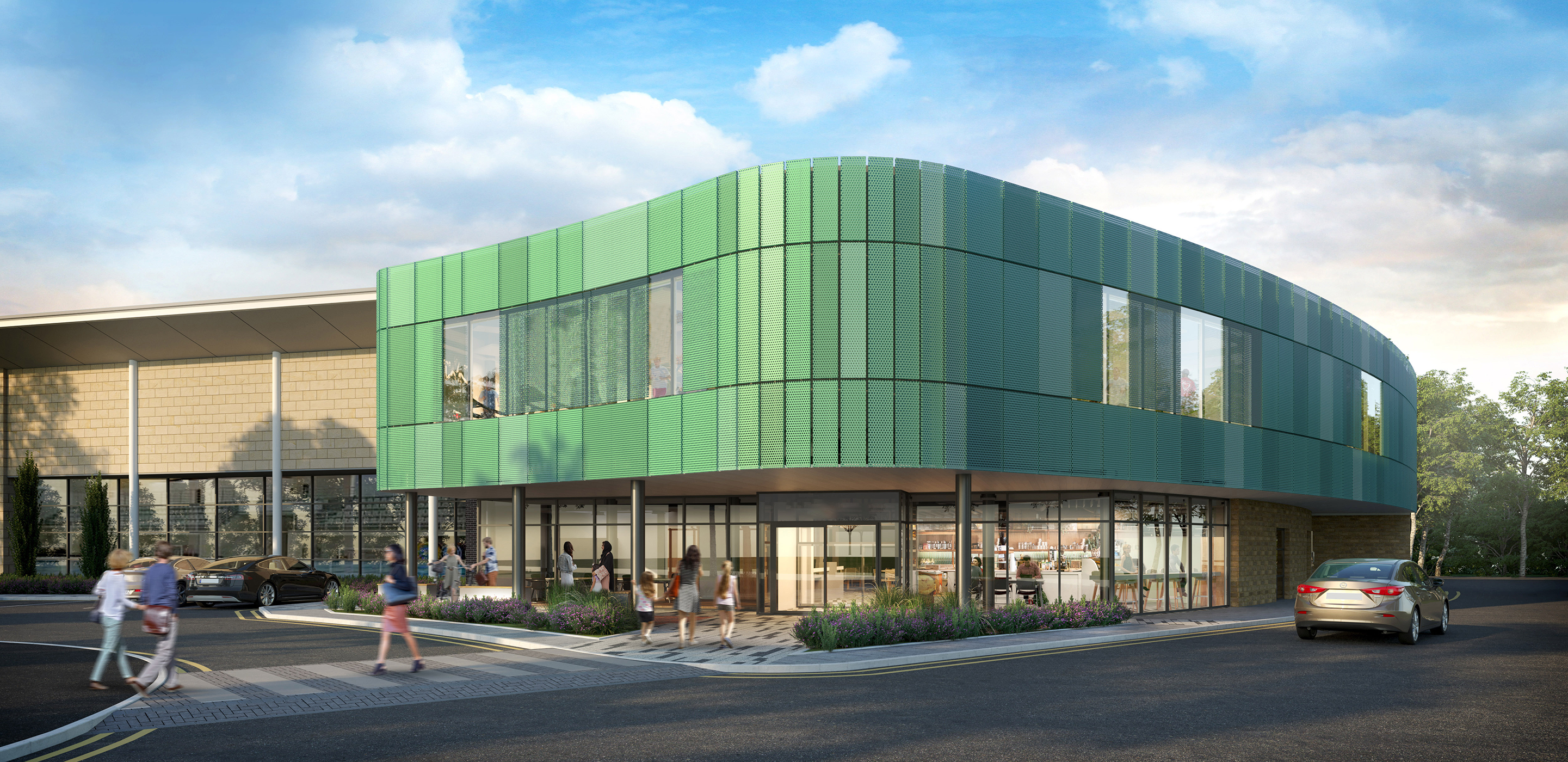 Image of the new Harrogate Leisure and Wellness Centre