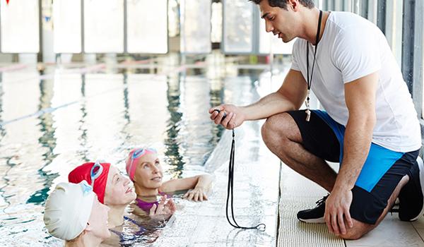 Adult swimming lesson image