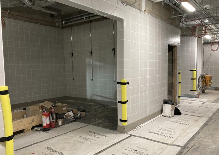 Photo of the showers at Ripon Pool and Leisure Centre